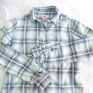 SALE! Mossimo Plaid Flannel Shirt Sz XS